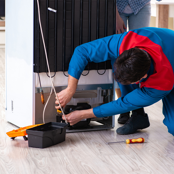 how much do you charge for refrigerator repair services in Cool California